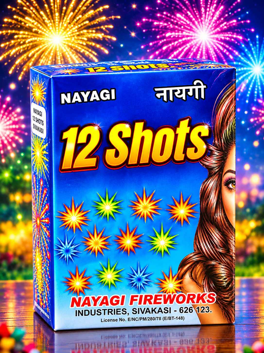 12 shot Multicolour