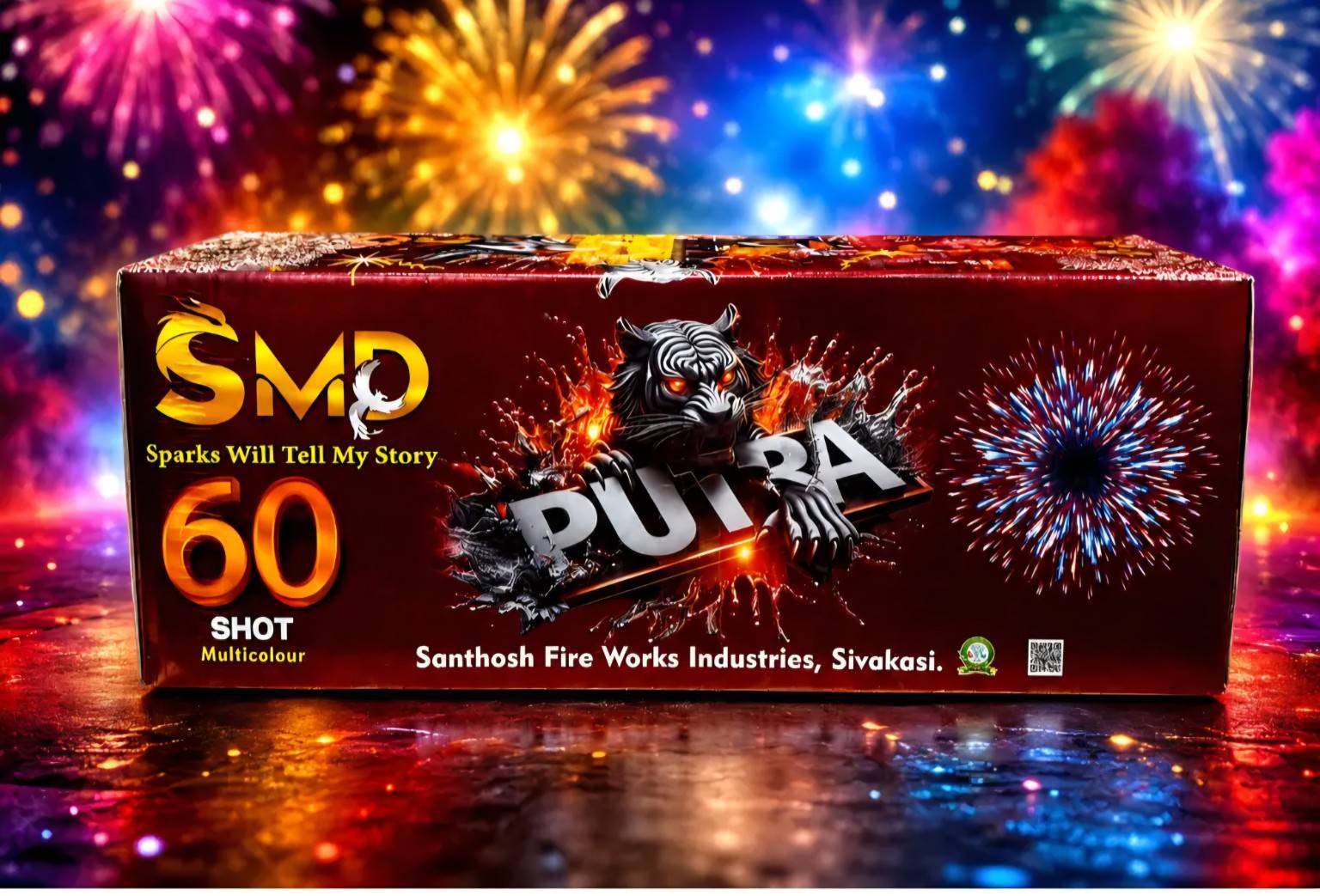 60 shot Multicolour