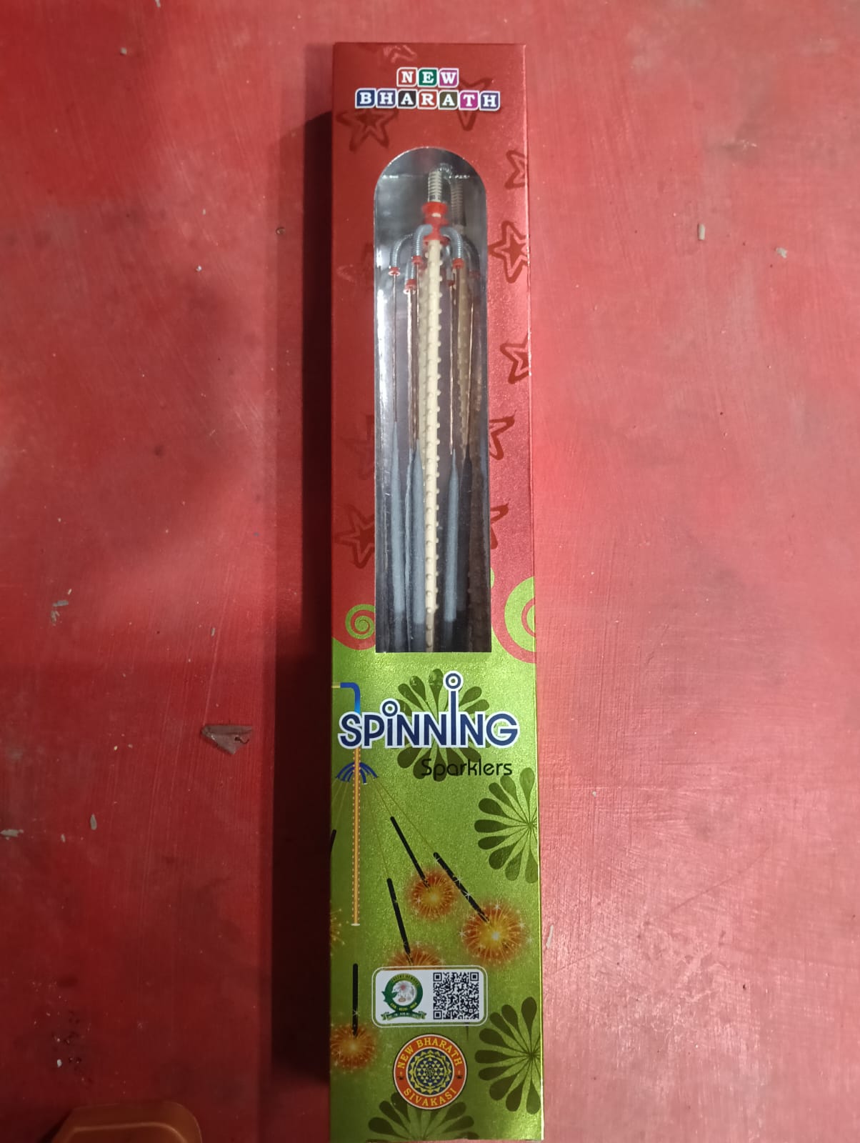 Rotating sparklers